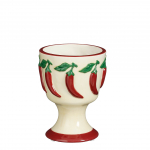 Lillepott Mica PEPPER 1191888, keraamiline, &Oslash; 11 cm, valge v./punane v.