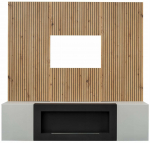 Elutoa m&ouml;&ouml;blikomplekt ASM Xari L2-K, sise, artisan oak/clay grey v.