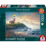 Pusle Schmidt Thomas Kinkade Studios Lighthouse Of Hope 58797, 49.3 cm x 69.3 cm, 1000 tk, mitmev&auml;rviline