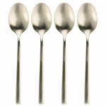 Lusikas Excellent Houseware 139744, roostevaba teras, kuldne v., 4 tk