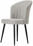 Toolide komplekt Kalune Design Rubi 107BCK1174, matt, must v./helehall v., 42 cm x 52 cm x 85 cm, 2 tk