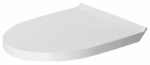 WC-poti prill-laud kaanega Duravit DuraStyle, valge v., 43 cm x 37.3 cm