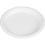 &Uuml;hekordne taldrik Mixpack Bagasse, &Oslash; 22.5 cm, 22.5 cm, 50 tk