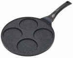 Praepann King Hoff KH-1671, &Oslash; 26 cm, alumiinium, must v.