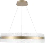 Valgusti lagi Candellux Lighting Castillo 60 32-53992, LED, 3000 - 6500 &deg;K, 1 x 35 W, valge v. / kuldne v., 60 x 60 cm