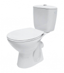 WC-pott, p&otilde;randapealne Cersanit President 10, kaanega, 375 mm x 645 mm