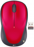 Juhtmevaba arvutihiir Logitech M235, must v./punane v.