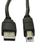 Juhe Akyga USB 2.0 A male, Mini USB 2.0 B male, 1.8 m, must v.