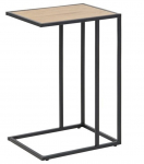 Aialaud Home4you Seaford, pruun v./must v., 43 cm x 35 cm x 63 cm