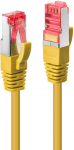 V&otilde;rgukaabel Lindy Cat.6 S/FTP 27AWG RJ-45, RJ-45, 2 m, kollane v.