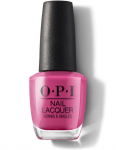 K&uuml;&uuml;nelakk OPI Nail Lacquer No Turning Back From Pink Street, no turning back from pink street, 15 ml