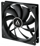 Ventilaator Arctic F12, 12 cm, must v.
