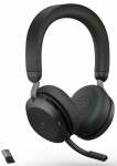 Juhtmeta k&otilde;rvaklapid Jabra Evolve2 75 MS Link380a, must v.