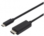 Kaabel Digitus AK-300330-050-S USB Type-C, HDMI, 5 m, must v.