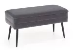 Tumba Velva, must v./hall v., 78 cm x 42 cm x 37 cm