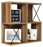 Seinariiul Kalune Design Extra 845HCT1614, p&auml;hklipuu v., 60 cm x 24 cm x 60 cm