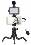 Komplekt Puluz Blogging Smartphone Video Rig PKT3094B, 5 V