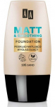 Vedel jumestuskreem Aa Make Up Matt & Smoothing, hele pruun v., 105 sand, 30 ml