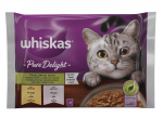 Kassi m&auml;rgtoit Whiskas Salmon,chicken, kanaliha/l&otilde;he, 0.085 kg x 4 tk