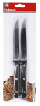 S&ouml;&ouml;giriistade komplekt 731036, must v., 2 tk.