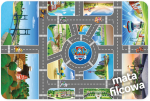 M&auml;ngumatt Nickelodeon Paw Patrol City, 100 cm x 150 cm, mitmev&auml;rviline