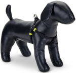 Koerte traksid Beeztees Uni, must v., 260 - 400 mm x 10 mm, S