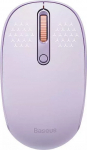 Juhtmevaba arvutihiir Baseus F01B Tri-Mode, bluetooth / usb, violetne