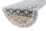 Piklik laudlina ovaalne Mariall G10-01, valge v., 50 x 100 cm