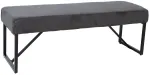 Esiku pink Home4you Myla, tumehall v., 110 cm x 36 cm x 42 cm