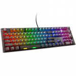 Juhtmega m&auml;nguklaviatuur Ducky One 3 Aura Cherry MX Blue, EN, must v.