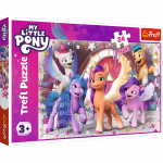 Pusle Trefl My Little Pony, 40 cm x 60 cm, 24 tk, violetne v.