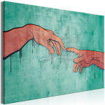 Reproduktsioon Artgeist Electrifying Touch KR33, 30 cm x 20 cm