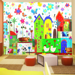 Fototapeet Artgeist Happy Farm, 70 cm x 70 cm