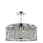 Valgusti rippuv Searchlight Elise 8333-3CC, G9, 3 x 33 W, kroom v.