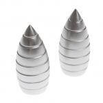 Kardinapuu ots, &Oslash; 16 mm, nikkel, 2 tk