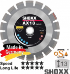 Teemantketas Samedia Shoxx AX13, 350 mm x 25.4 mm x 3 mm