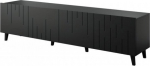 TV-kapp Cama Meble Bari, must v., 42 cm x 200 cm x 52 cm