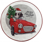 Vaip sise Conceptum Hypnose Merry Christmas, mitmev&auml;rviline, 100 cm x 100 cm