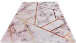 Vaip sise Conceptum Hypnose Brett Djt, kuldne v./valge v./violetne v., 140 cm x 100 cm