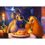 Pusle Ravensburger Disney Collector'S Edition - Lady And The Tramp, 70 cm x 50 cm, 1000 tk