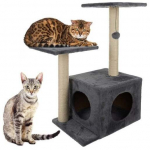 Kraapimispost kassile Purlov 21712, 44 cm x 34 cm x 71 cm