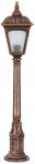 Vabalt seisev v&auml;lisvalgusti Opviq BSU-68185-BKR-M2-B, 60W, E27, IP65, pronks v./pruun v., 20 cm x 100 cm