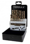 Metallist puurikomplekt Ruko Terrax, metall/roostevaba teras/alumiinium, hss-co, silindriline, 1 mm