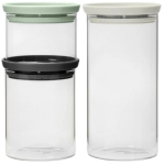 Kuivaine konteiner Brabantia 100550, 0.3 - 1.1 l, 3 tk