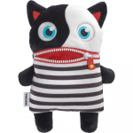 Pehme m&auml;nguasi Schmidt Worry Eater YingYang, valge/must, 23 cm