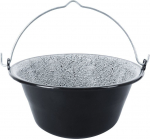 Pott Orion, teras, 40 cm, 13 l, must v.