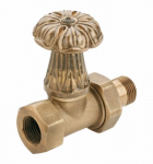 Ventiil Carlo Poletti Artistic, sirge, radiaatorile, 1 1/2"