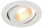 Valgusti lagi SLV Contone, LED, 2000 - 3000 &deg;K, 1 x 13 W, valge v.
