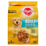 Kuiv koeratoit Pedigree M231917, kanaliha/k&ouml;&ouml;giviljad, 2.6 kg