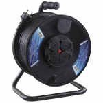 Pikendusjuhe trumlil Emos, 1.5 mm&sup2;, 50 m, IP44, 4 pesa